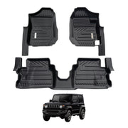 5D Car Floor Mats for Suzuki Jimny 3-Door 2018-Onwards