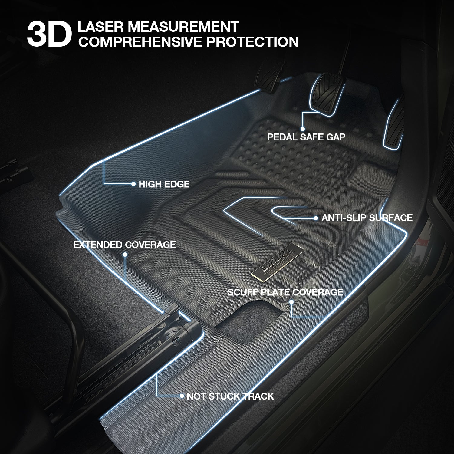5D Car Floor Mats for Suzuki Jimny XL 5-Door 2023-Onwards