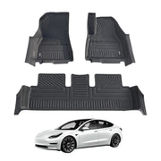 5D Car Floor Mats for Tesla Model 3 2019-2023