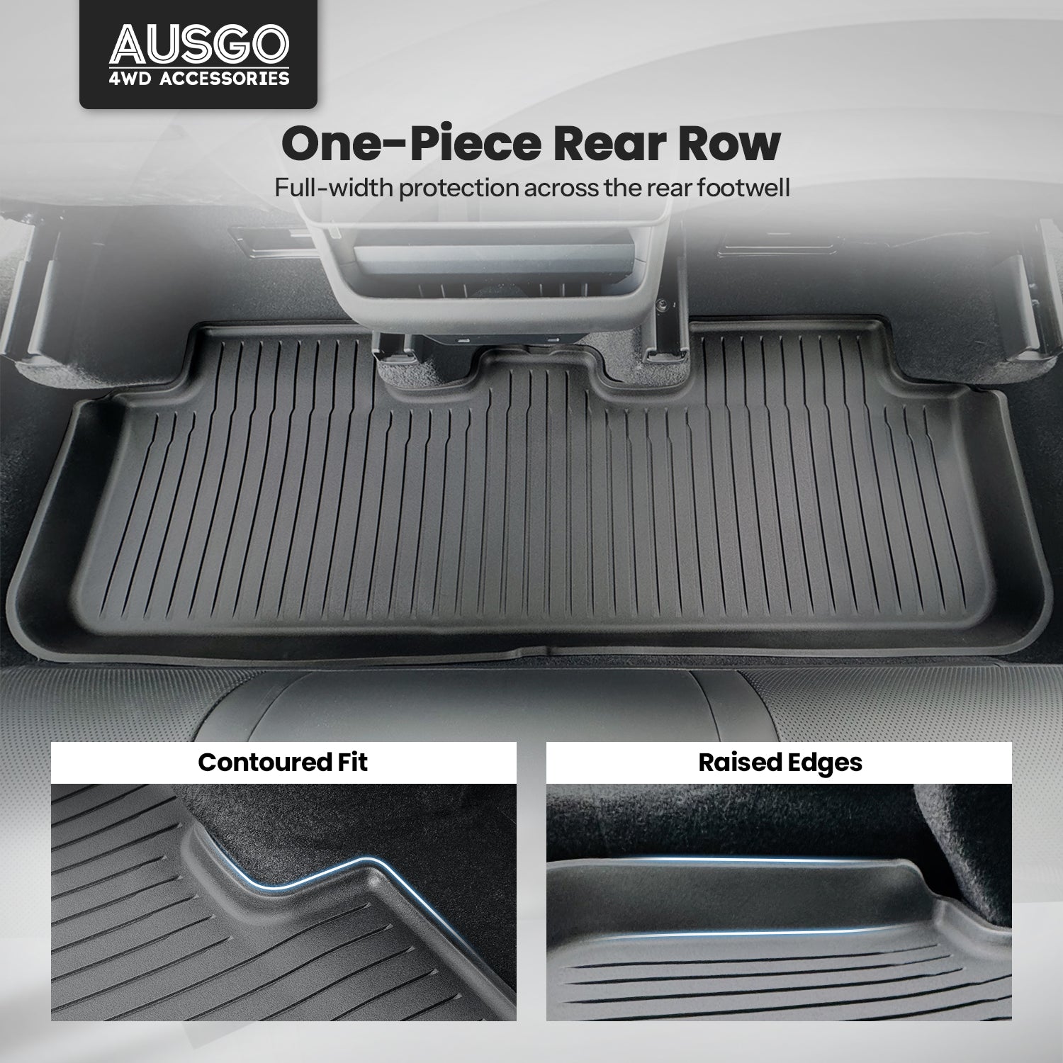 Injection 3D Car Floor Mats for Tesla Model Y Juniper 2025-Onwards