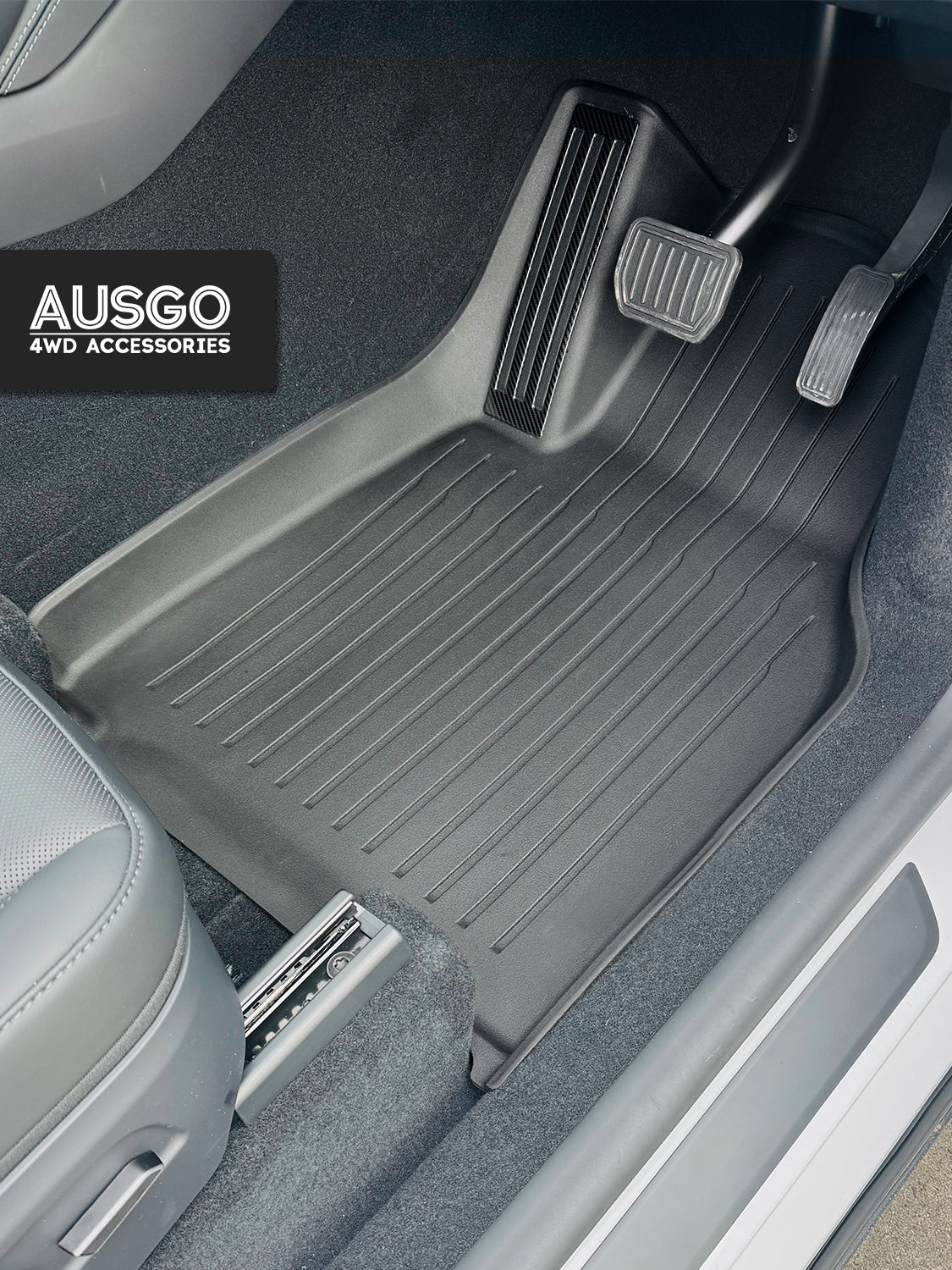 Injection 3D Floor Mats for Tesla Model Y Juniper 5-Seat 2025-Onwards