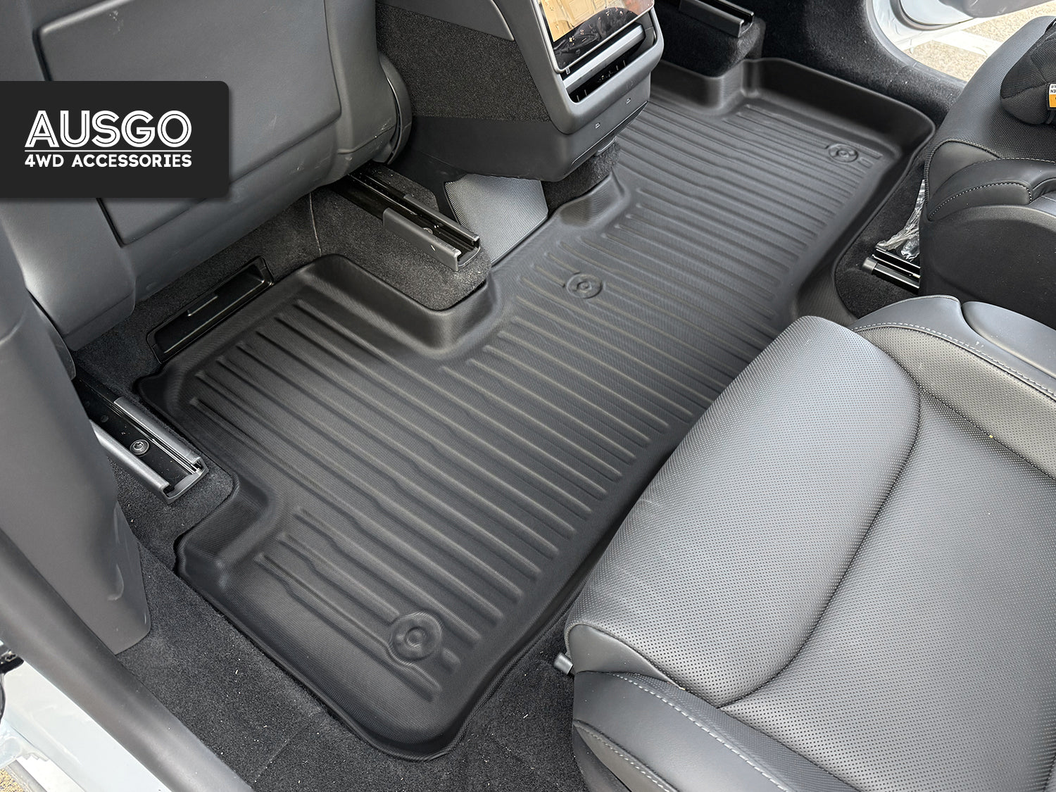 3D Car Floor Mats for Tesla Model Y L 6-Seat 2026-Onwards