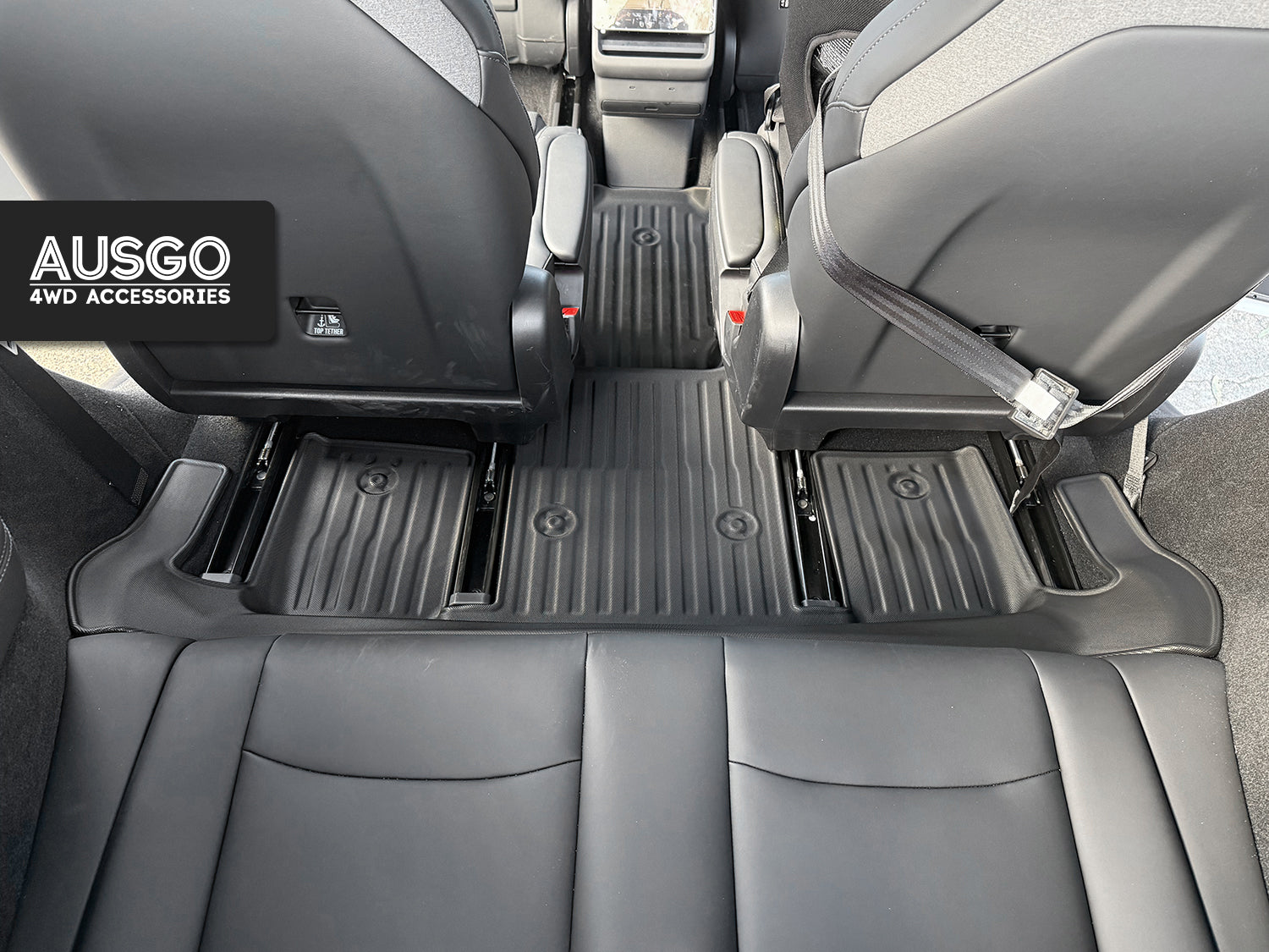 3D Car Floor Mats for Tesla Model Y L 6-Seat 2026-Onwards