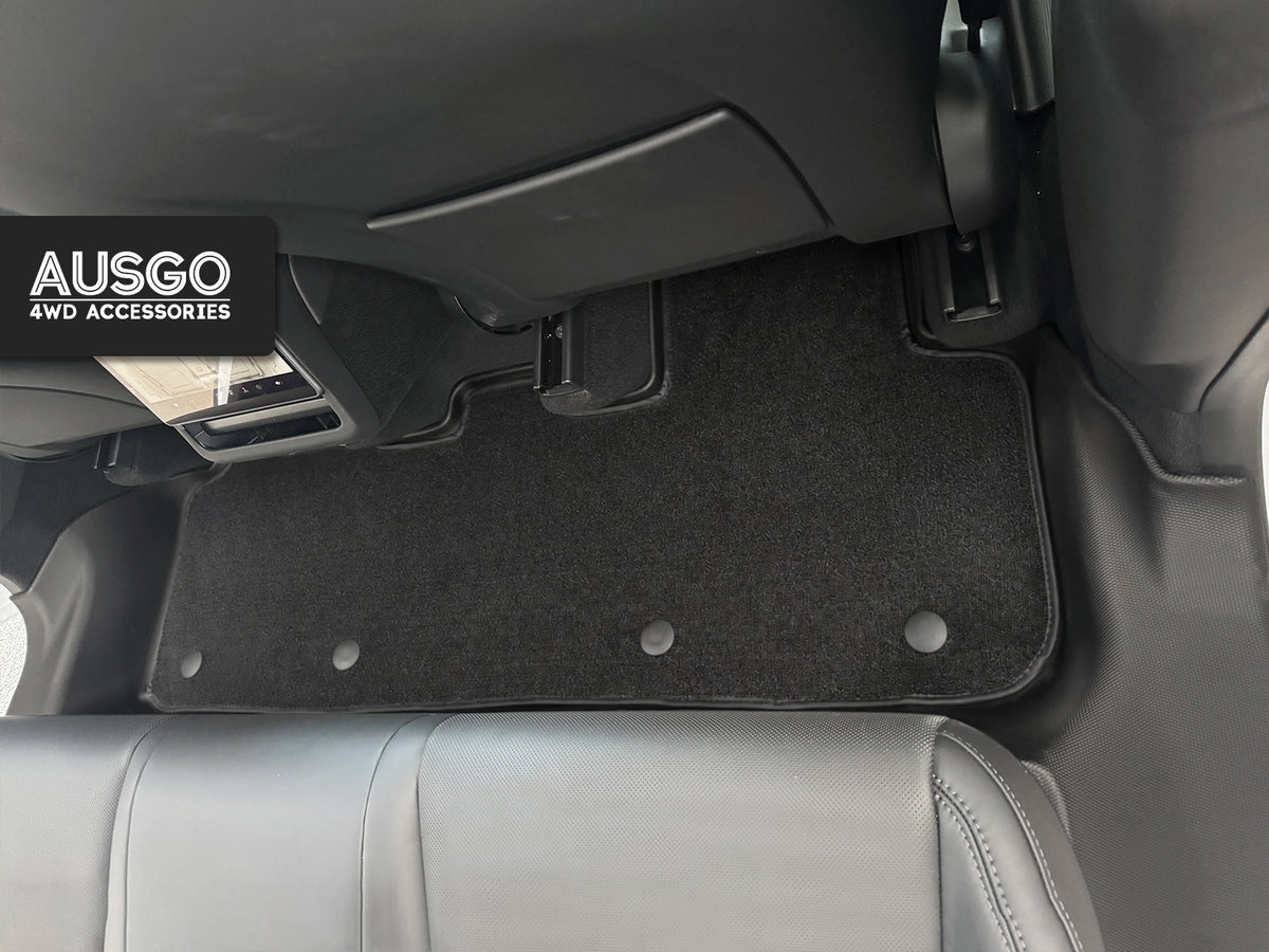 Double-Layer Car Floor Mats for Tesla Model Y Juniper 2025-Onwards