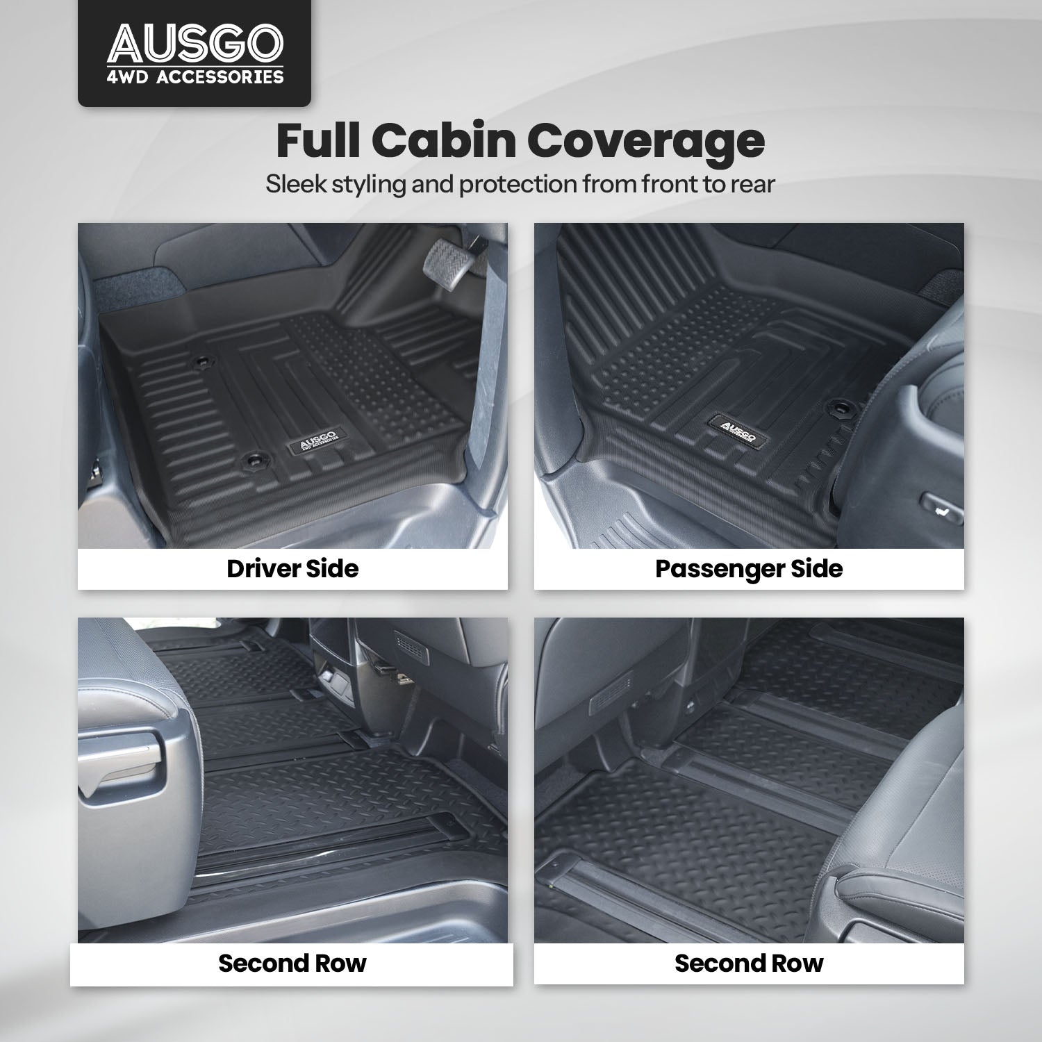 5D Car Floor Mats for Toyota Alphard AH30 2015-2023