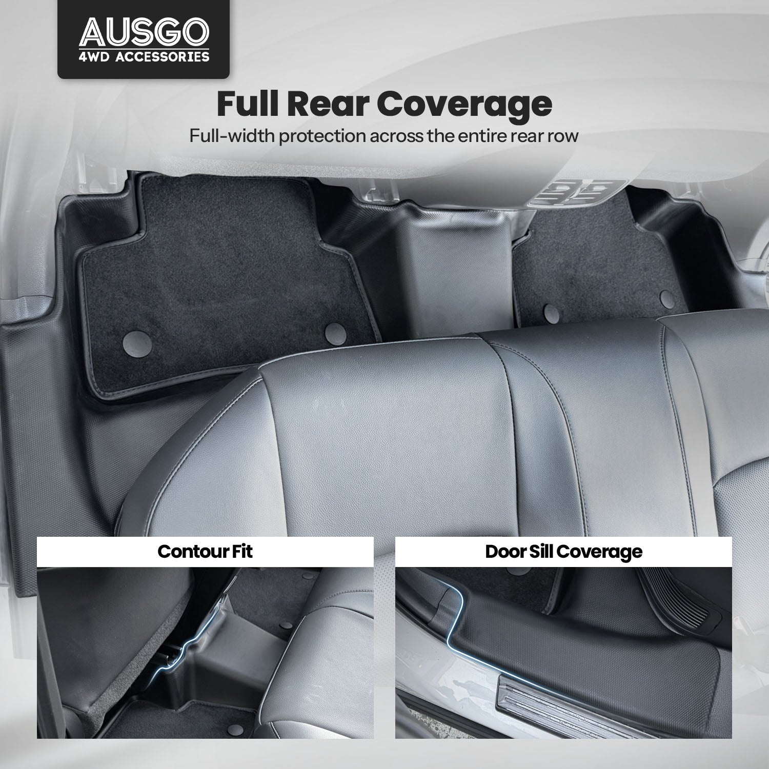 Double-Layer Car Floor Mats for Toyota Corolla Cross 2022-Onwards