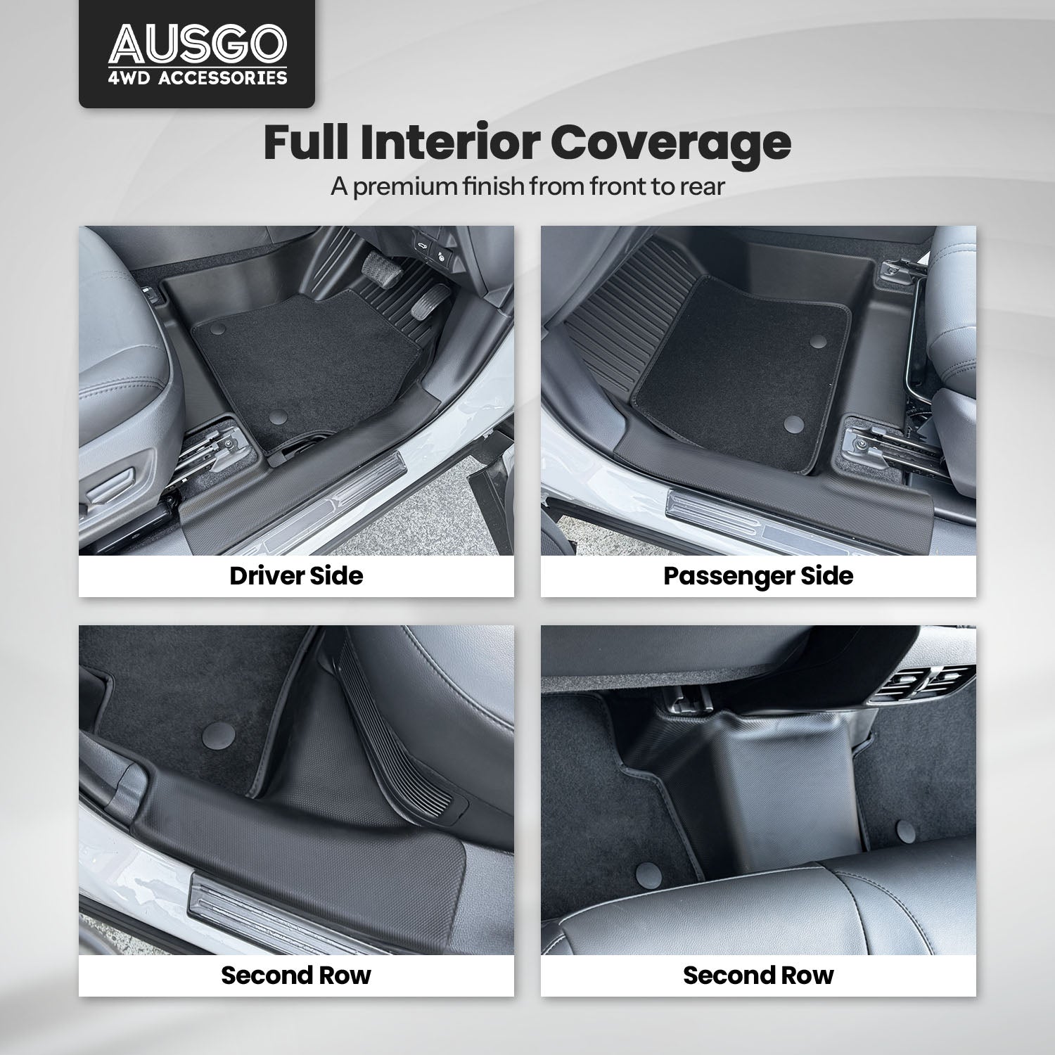 Double-Layer Car Floor Mats for Toyota Corolla Cross 2022-Onwards