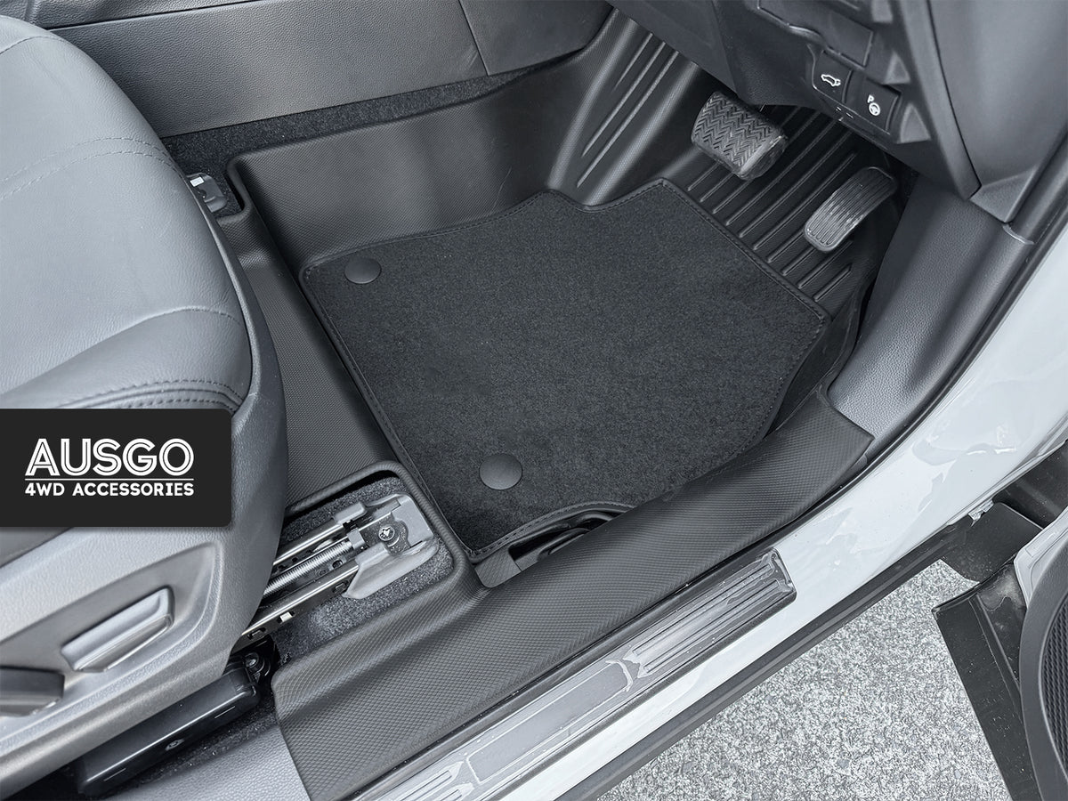 Double-Layer Car Floor Mats for Toyota Corolla Cross 2022-Onwards