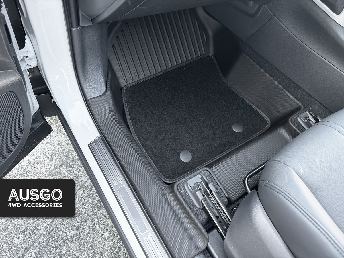 Double-Layer Car Floor Mats for Toyota Corolla Cross 2022-Onwards