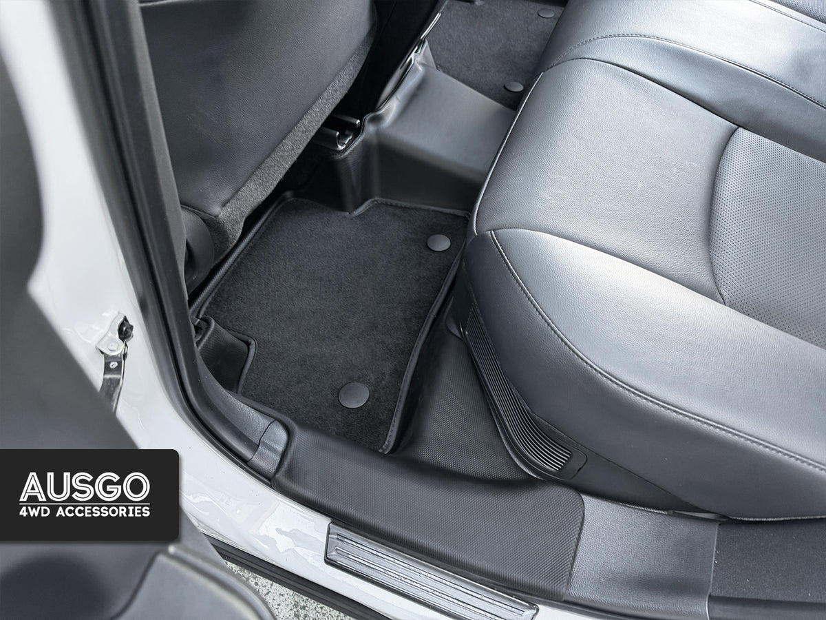 Double-Layer Car Floor Mats for Toyota Corolla Cross 2022-Onwards