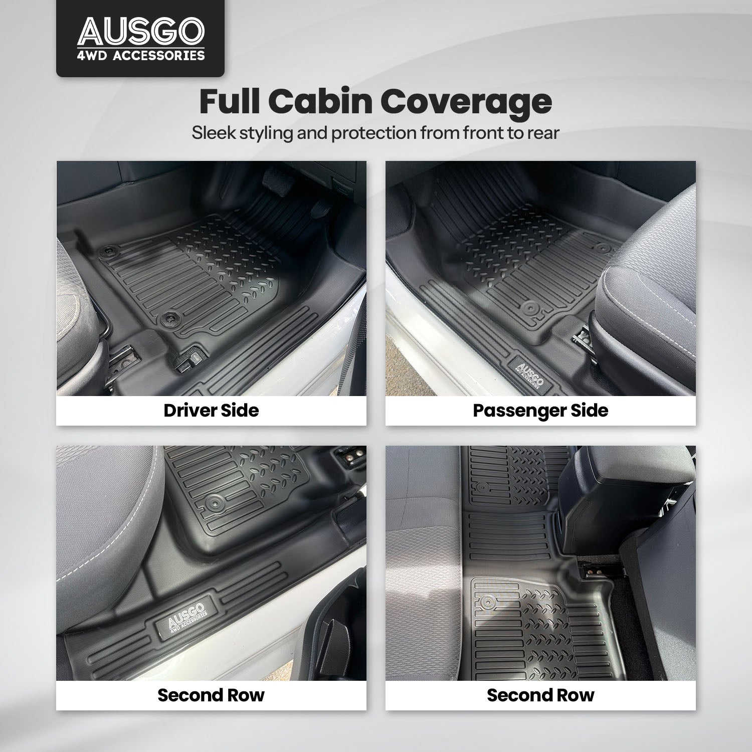 7D Car Floor Mats for Toyota Corolla Sedan 2013-2019