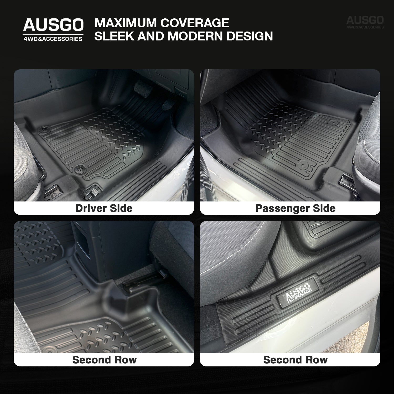 7D Car Floor Mats for Toyota Corolla Sedan 2013-2019