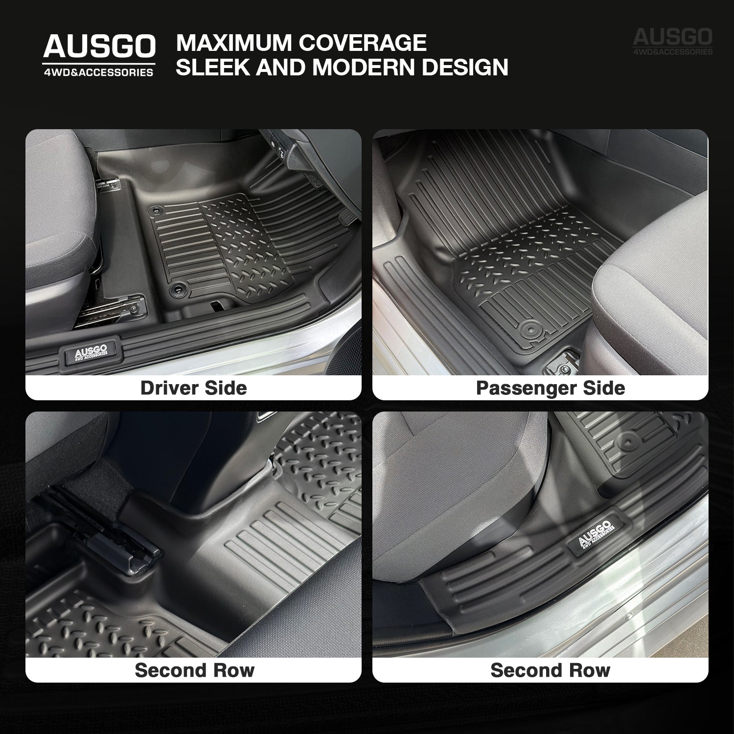 7D Car Floor Mats for Toyota Corolla Sedan 2019-Onwards