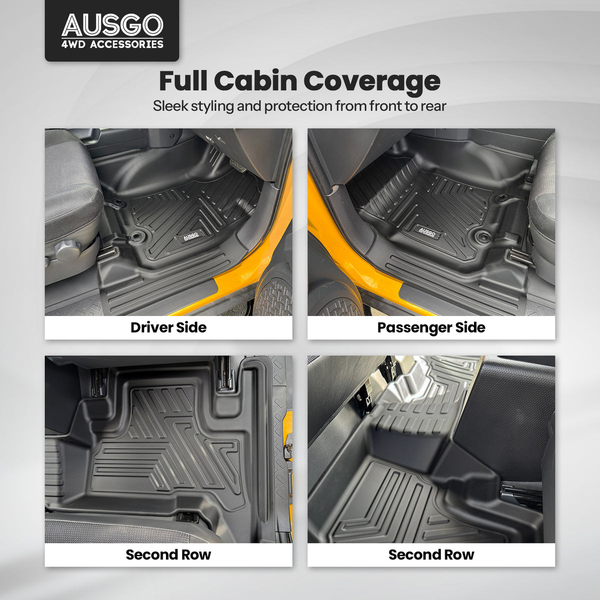 7D Car Floor Mats for Toyota FJ Cruiser 2011-2016