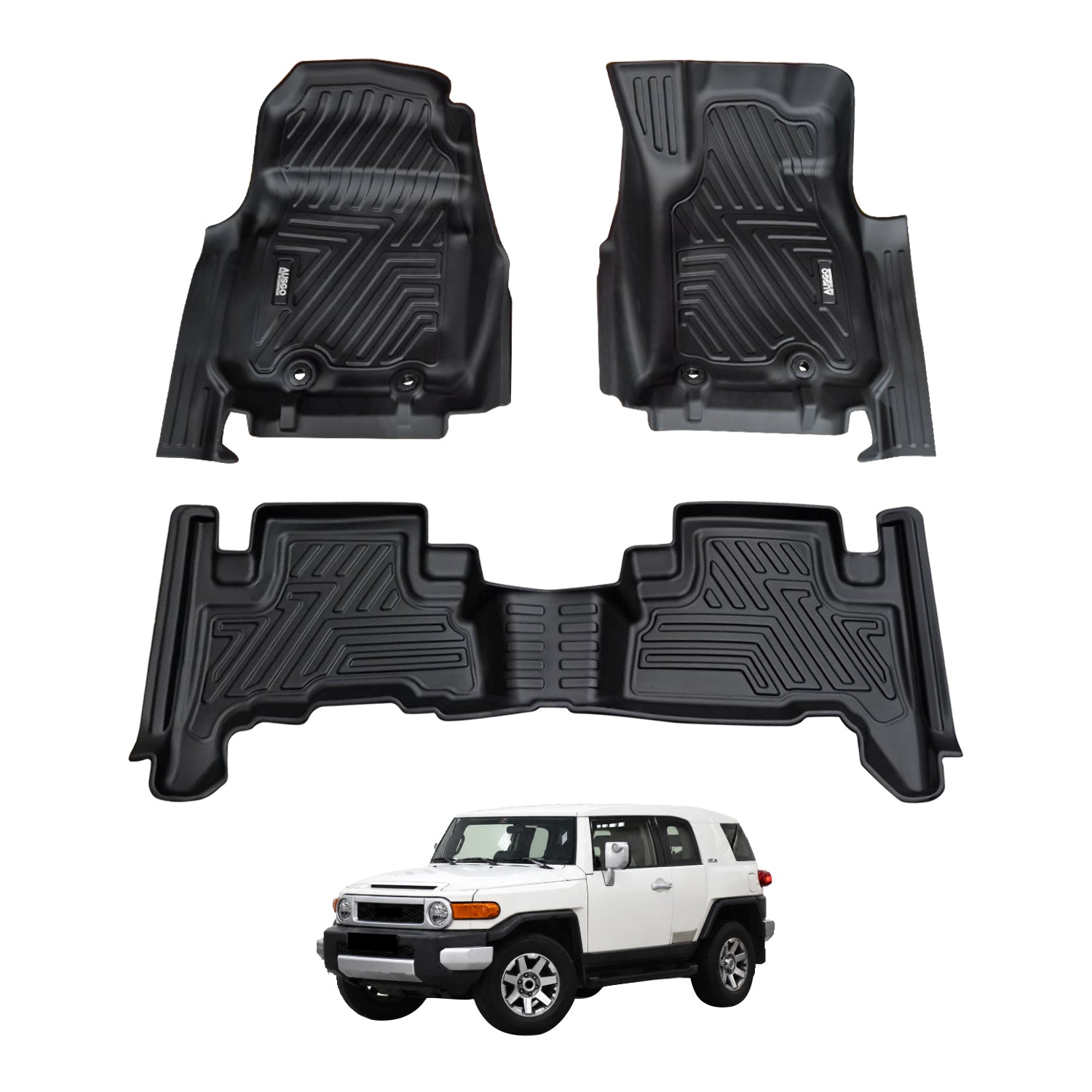 5D Car Floor Mats for Toyota FJ Cruiser 2011-2016