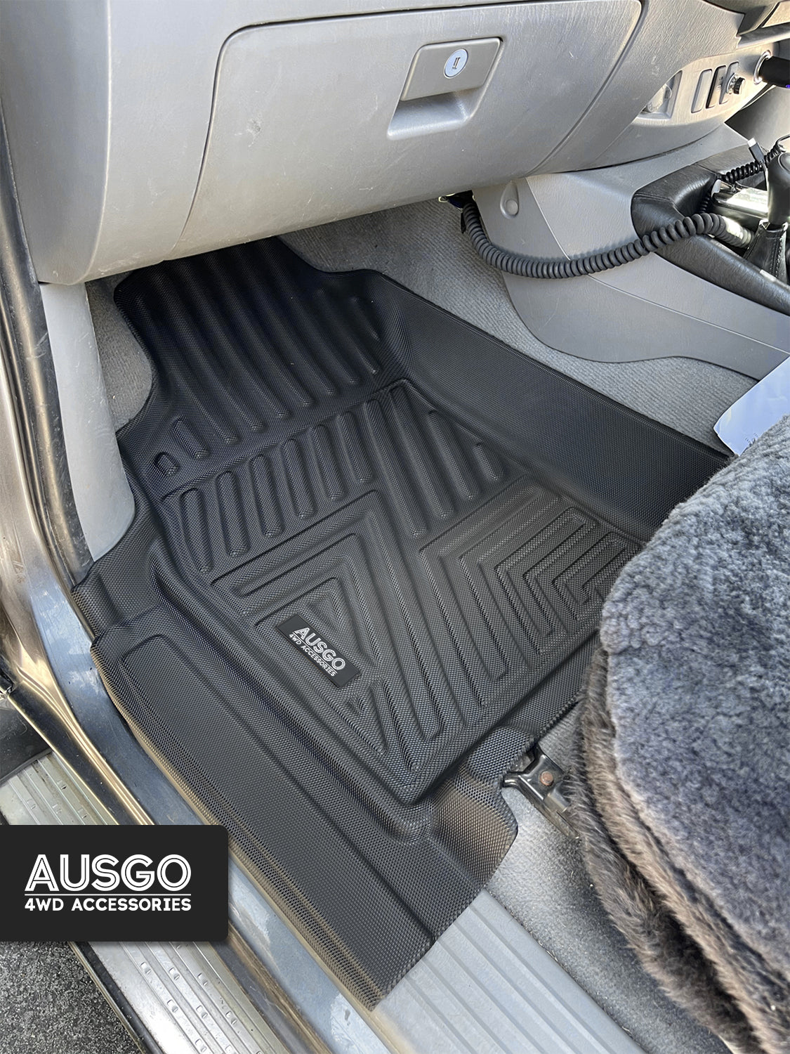 5D Car Floor Mats for Toyota Hilux Dual Cab 2005-2015