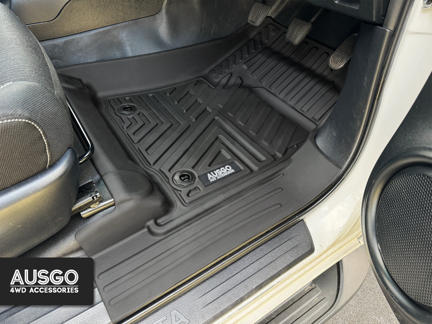 5D Car Floor Mats for Toyota Hilux Dual Cab 2015-2025 Manual Trans