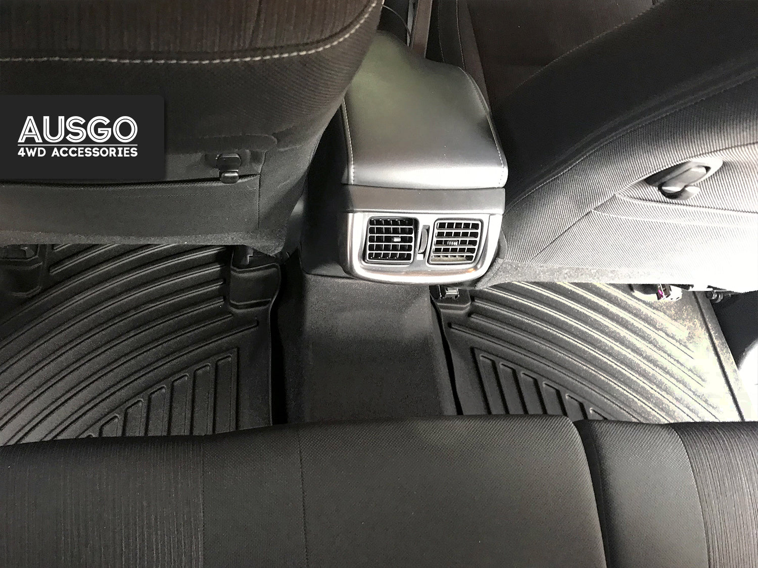 3D Floor Mats for Toyota Hilux Dual Cab 2015-Onwards Auto Trans
