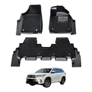 Double-Layer Car Floor Mats for Toyota Kluger 2013-2020