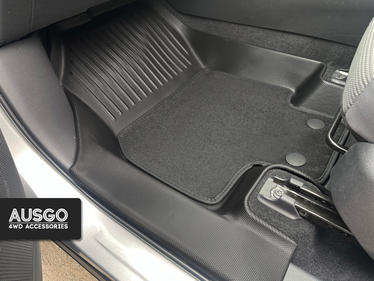 Double-Layer Car Floor Mats for Toyota Kluger 2021-Onwards