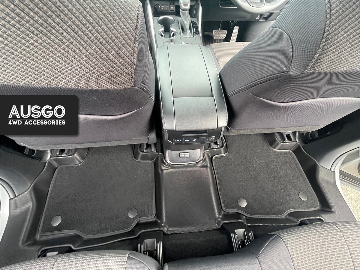 Double-Layer Car Floor Mats for Toyota Kluger 2021-Onwards