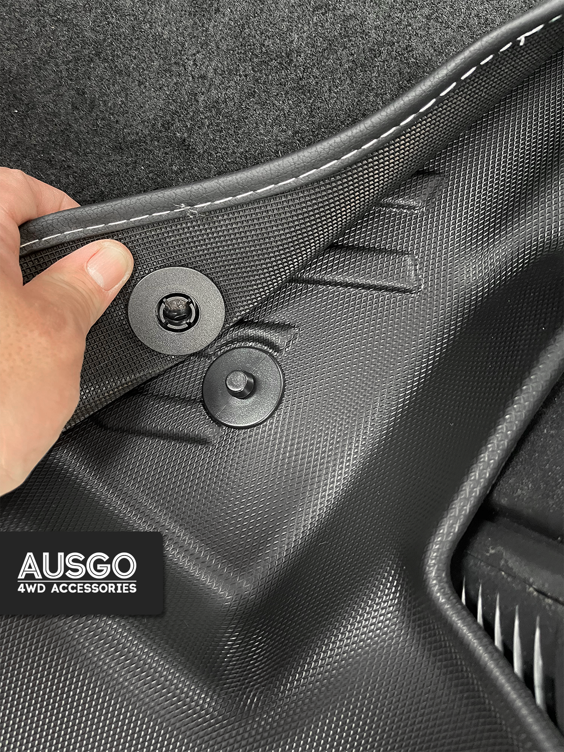 Double-Layer Car Floor Mats for Toyota Kluger 2021-Onwards