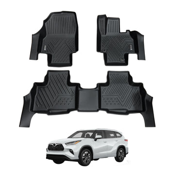 5D Car Floor Mats for Toyota Kluger 2021-Onwards