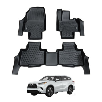 5D Car Floor Mats for Toyota Kluger 2021-Onwards