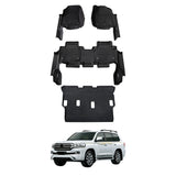 7D Injection Floor Mats for Toyota Land Cruiser 200 Series 2012-2021