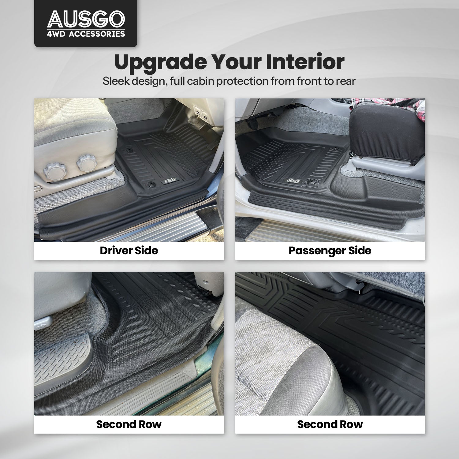 5D Car Floor Mats for Toyota Land Cruiser 100 105 Series 1998-2007