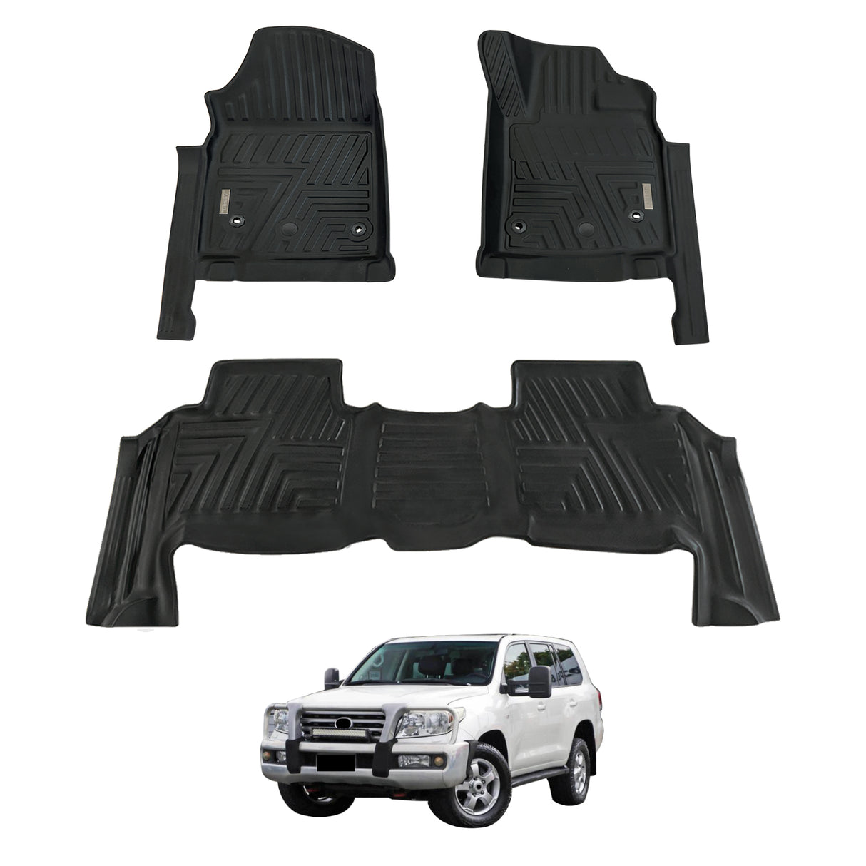 5D Car Floor Mats for Toyota LandCruiser 200 LC200 2007-2012