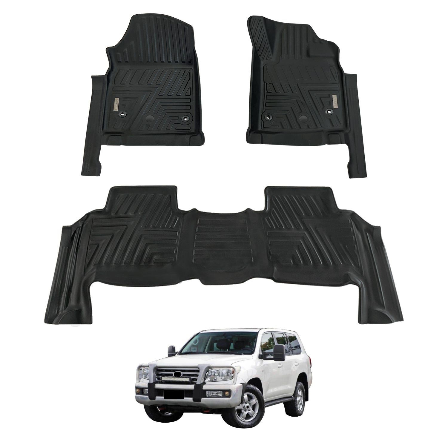 5D Car Floor Mats for Toyota Land Cruiser 200 Series 2007-2012