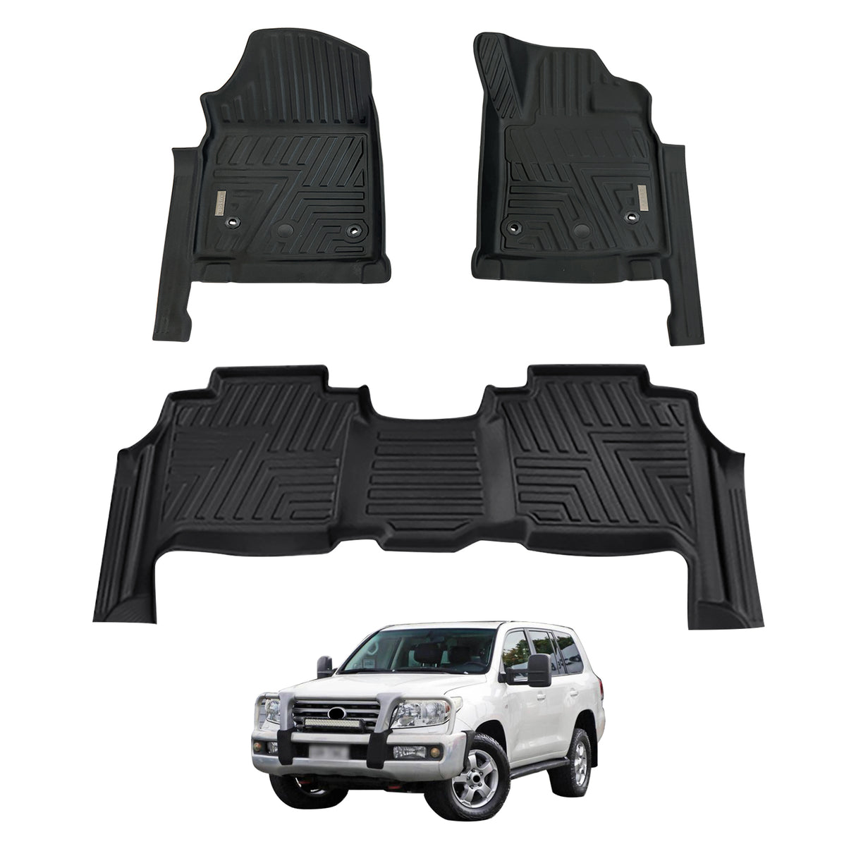 5D Car Floor Mats for Toyota LandCruiser 200 LC200 2007-2012
