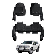 7D Injection Floor Mats for Toyota Land Cruiser 200 Series Altitude / VX / Sahara 2007-2012