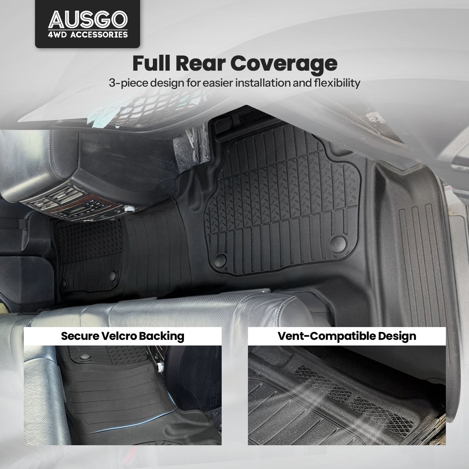 7D Injection Floor Mats for Toyota LandCruiser 200 Series Altitude / VX / Sahara 2012-2021