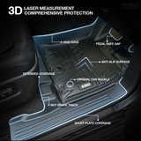 5D Moulded Car Floor Mats for Toyota LandCruiser 200 LC200 2012-2021