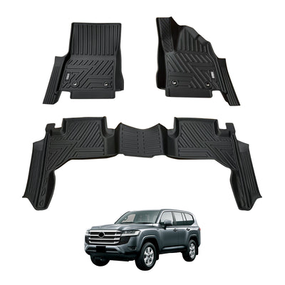 5D Car Floor Mats for Toyota Land Cruiser 300 Series 2021-Onwards