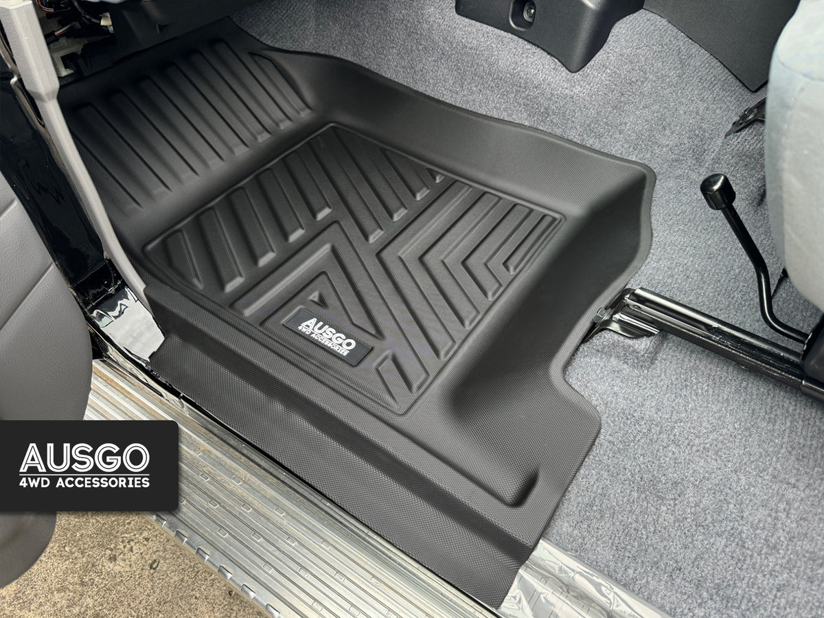5D Car Floor Mats for Toyota LandCruiser 76 Series 2023-Onwards