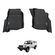 5D Car Floor Mats for Toyota LandCruiser 78 Series Troopcarrier 2012-Onwards
