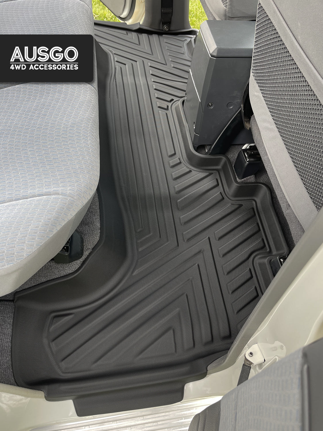 5D Moulded Car Floor Mats for Toyota Land Cruiser 76 Series 2012-2023