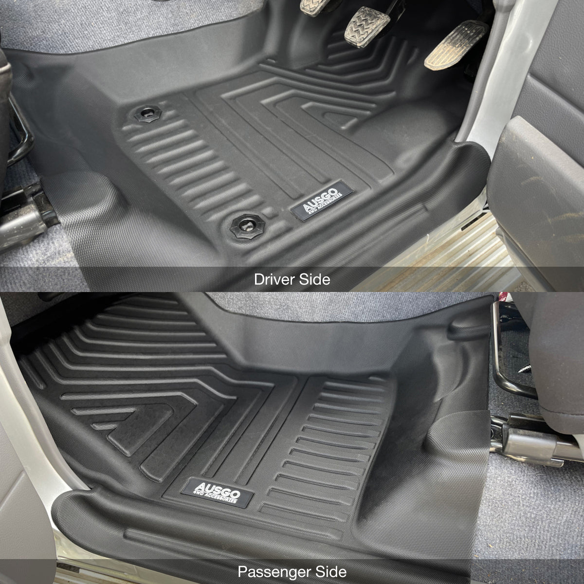 5D Car Floor Mats for Toyota LandCruiser 79 Series Single Cab 2016-Onwards