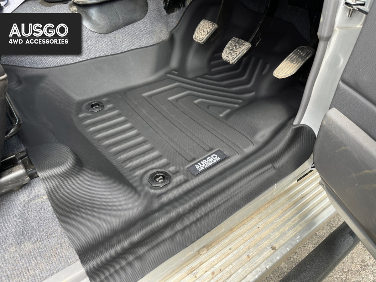 5D Car Floor Mats for Toyota LandCruiser 79 Series Single Cab 2016-Onwards