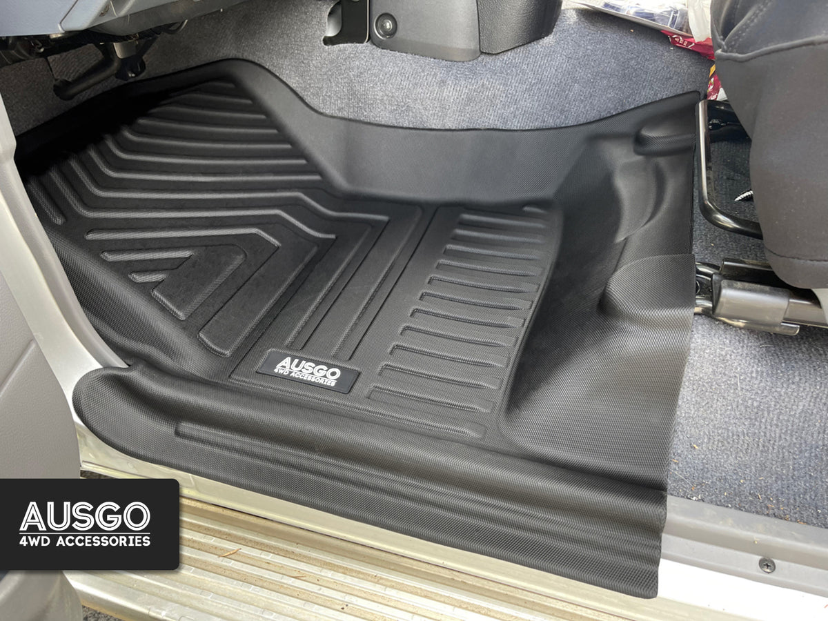 5D Car Floor Mats for Toyota LandCruiser 79 Series Single Cab 2016-Onwards