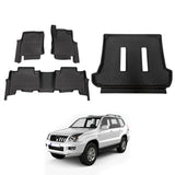 5D Car Floor Mats for Toyota Landcruiser Prado 120 Auto Transmission 2003-2009