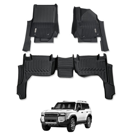 5D Car Floor Mats for Toyota Land Cruiser Prado 250 J250 LC250 2024-Onwards