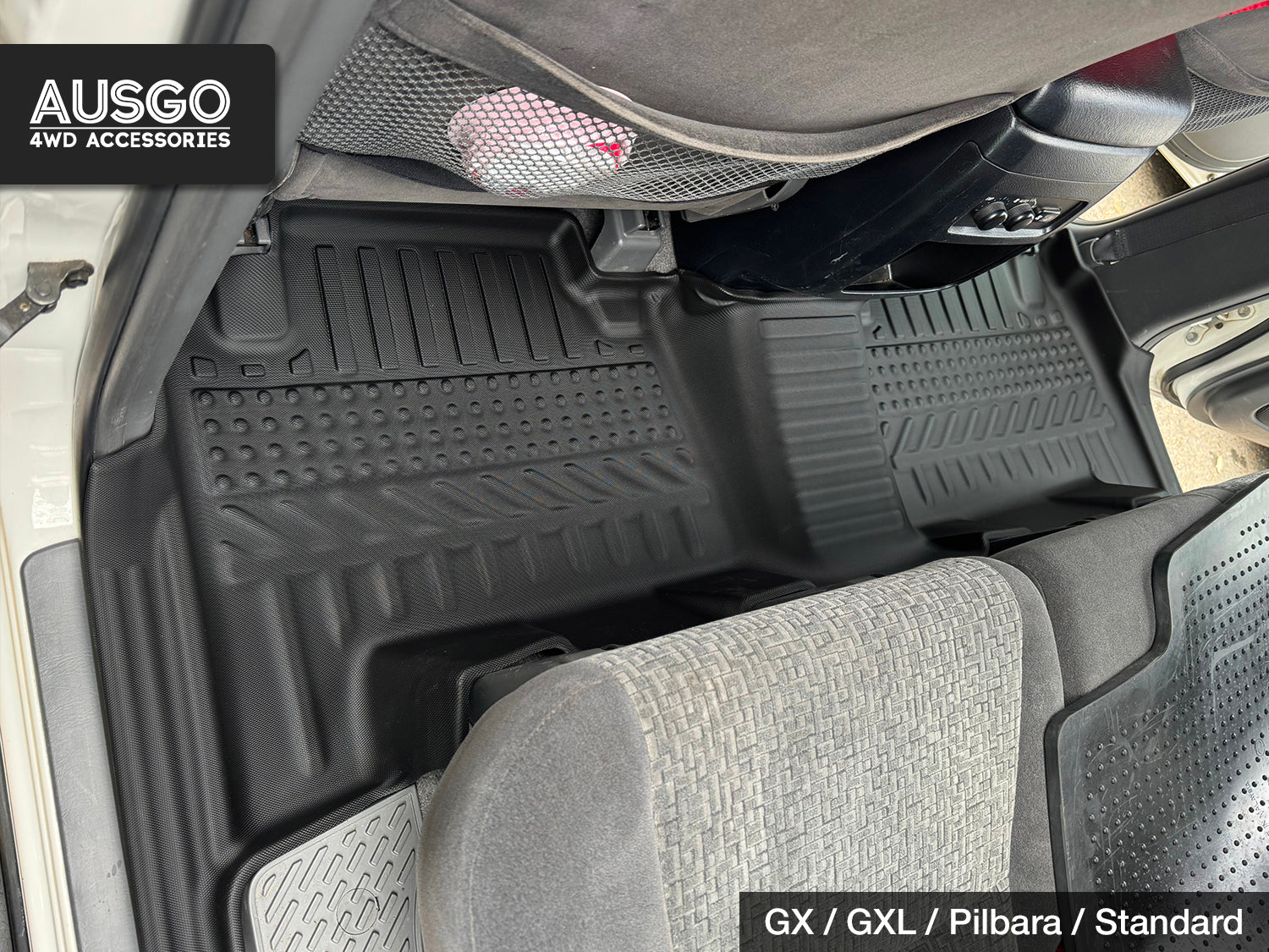 5D Car Floor Mats for Toyota Land Cruiser Prado 120 Series 2003-2009 (Auto Trans)