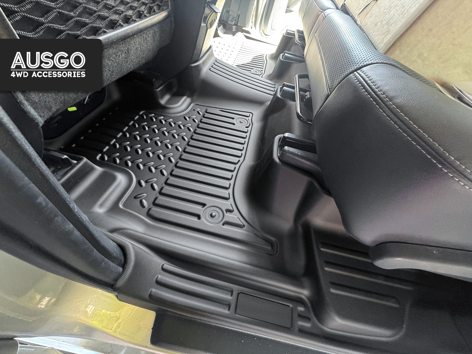 7D Car Floor Mats for Toyota Land Cruiser Prado 150 Series 7-Seat 2009-2024 (Auto Trans)