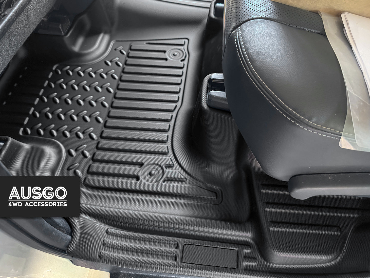 7D Car Floor Mats for Toyota Land Cruiser Prado 150 Series 7-Seat 2009-2024 (Auto Trans)