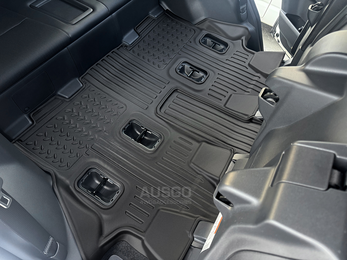 7D Car Floor Mats for Toyota LandCruiser Prado 250 Series 2024-Onwards
