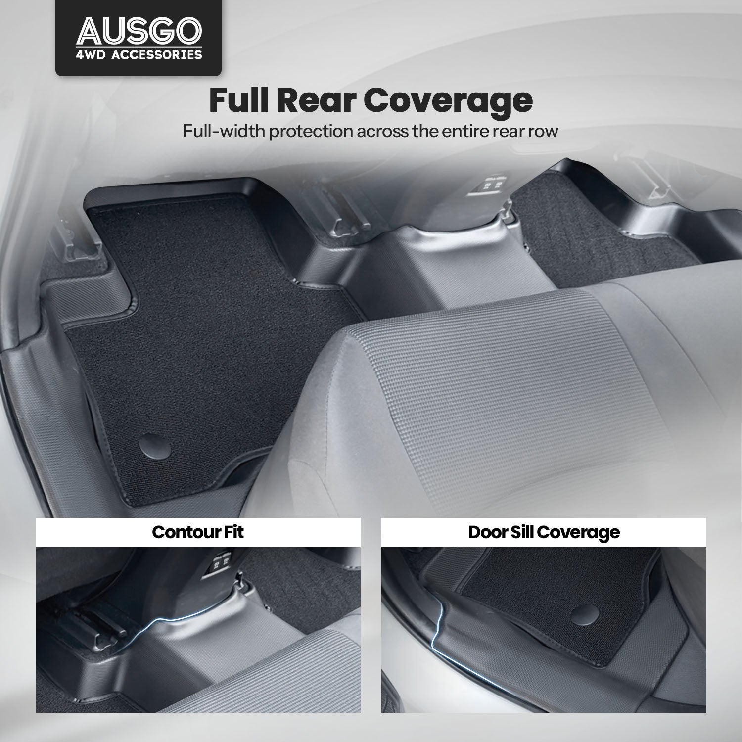 Double-Layer Car Floor Mats for Toyota RAV4 2019-2025